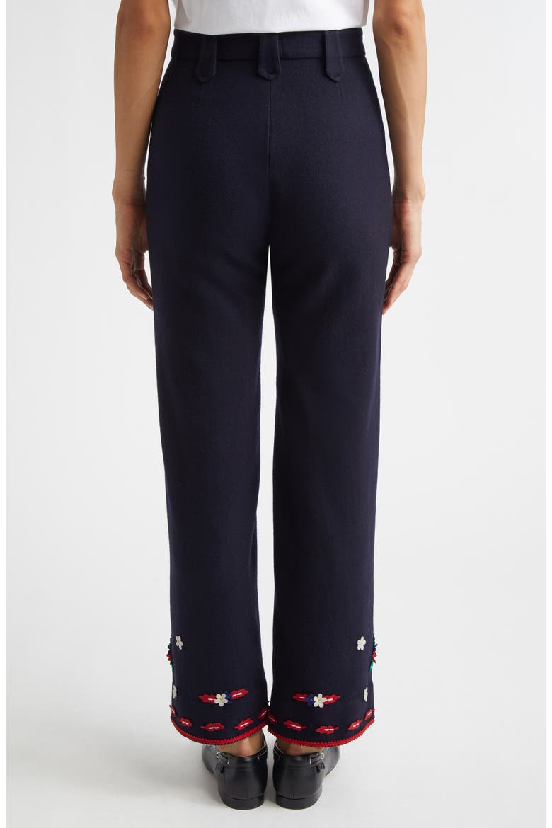 Carroll Wool Trousers, Alternate, color, NAVY RED