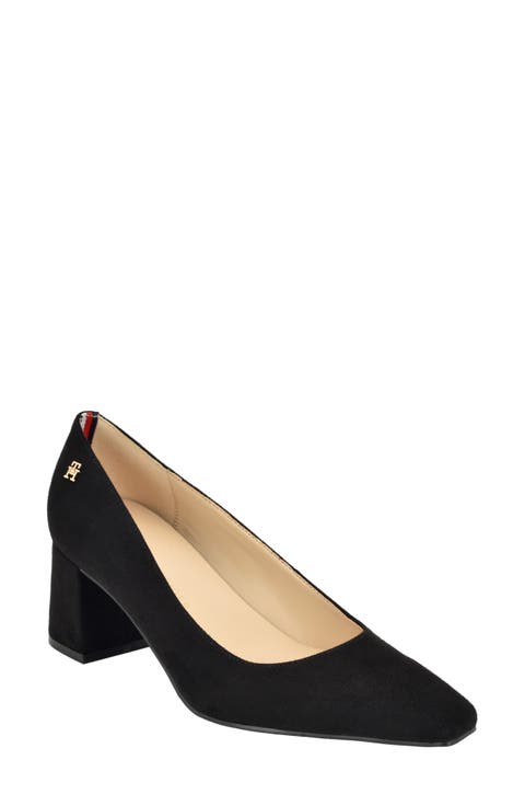 Opheili Block Heel Pump