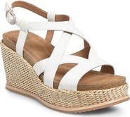 Söfft Devyn Slingback Espadrille Platform Wedge Sandal