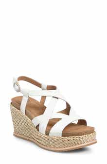 Devyn Slingback Espadrille Platform Wedge Sandal
