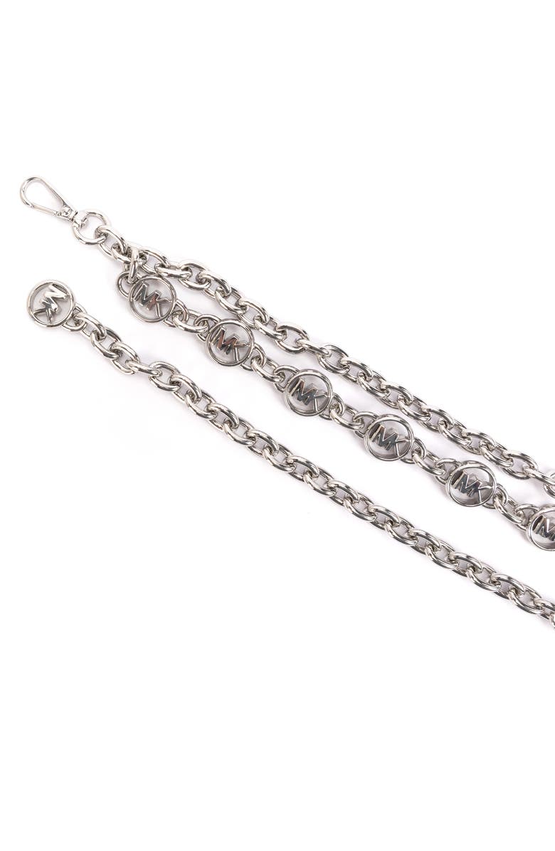 MICHAEL Michael Kors Logo Chain Belt, Alternate, color, 