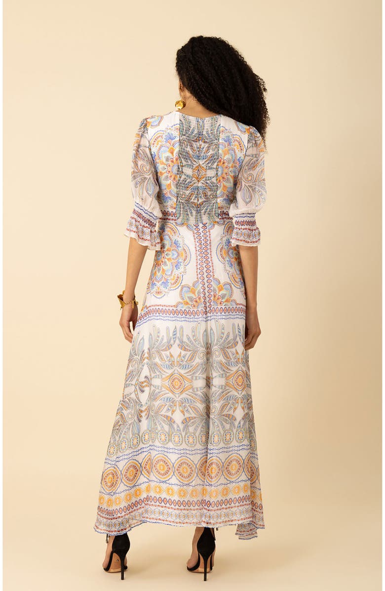 Hale Bob Treasure Chiffon Maxi Dress, Alternate, color,