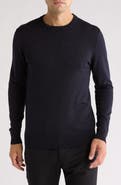 TOM BAINE Solid Crewneck Pullover