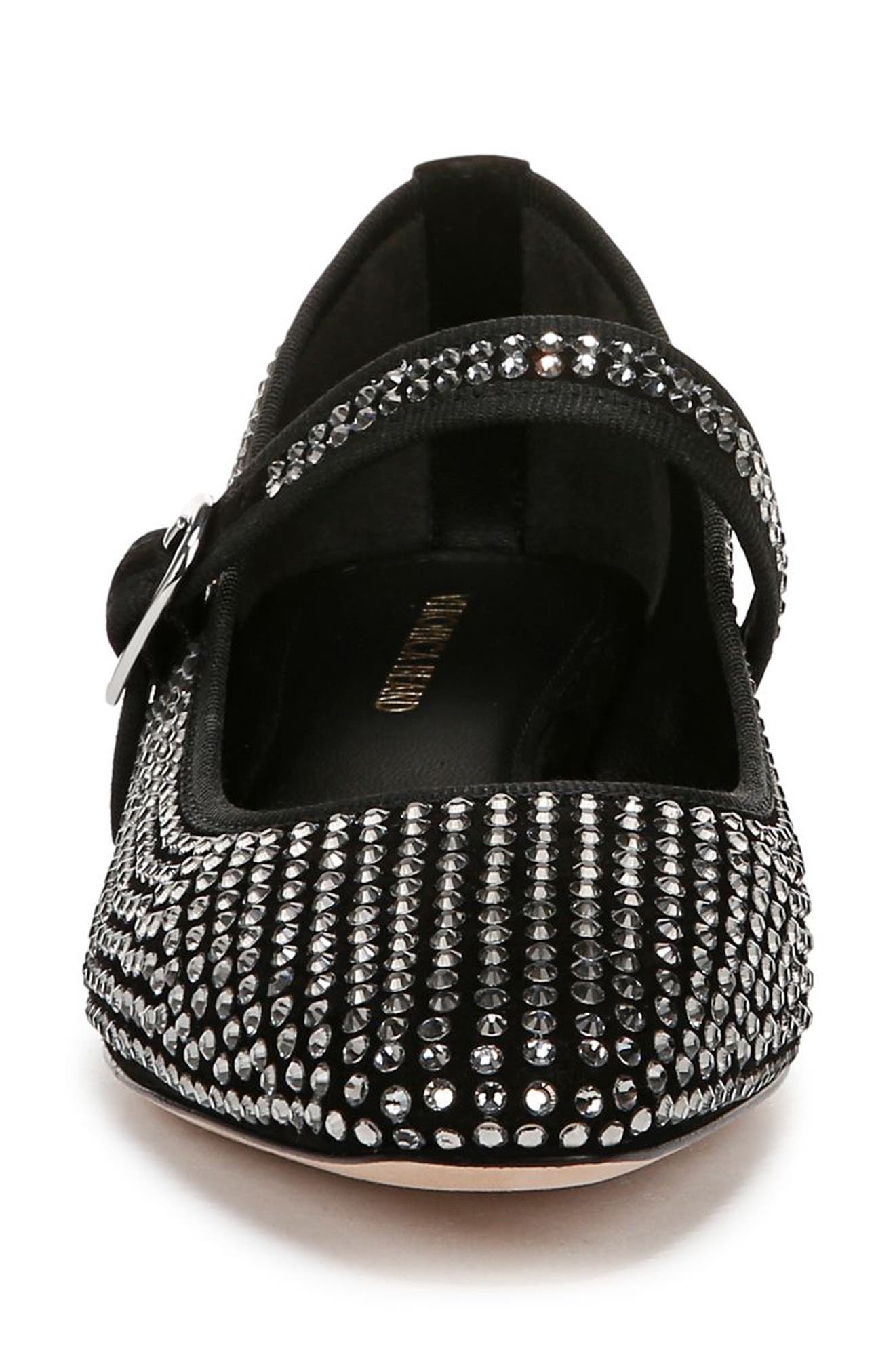 Veronica Beard Cade Mary Jane Pump, Alternate, color, Black/ Black Diamond