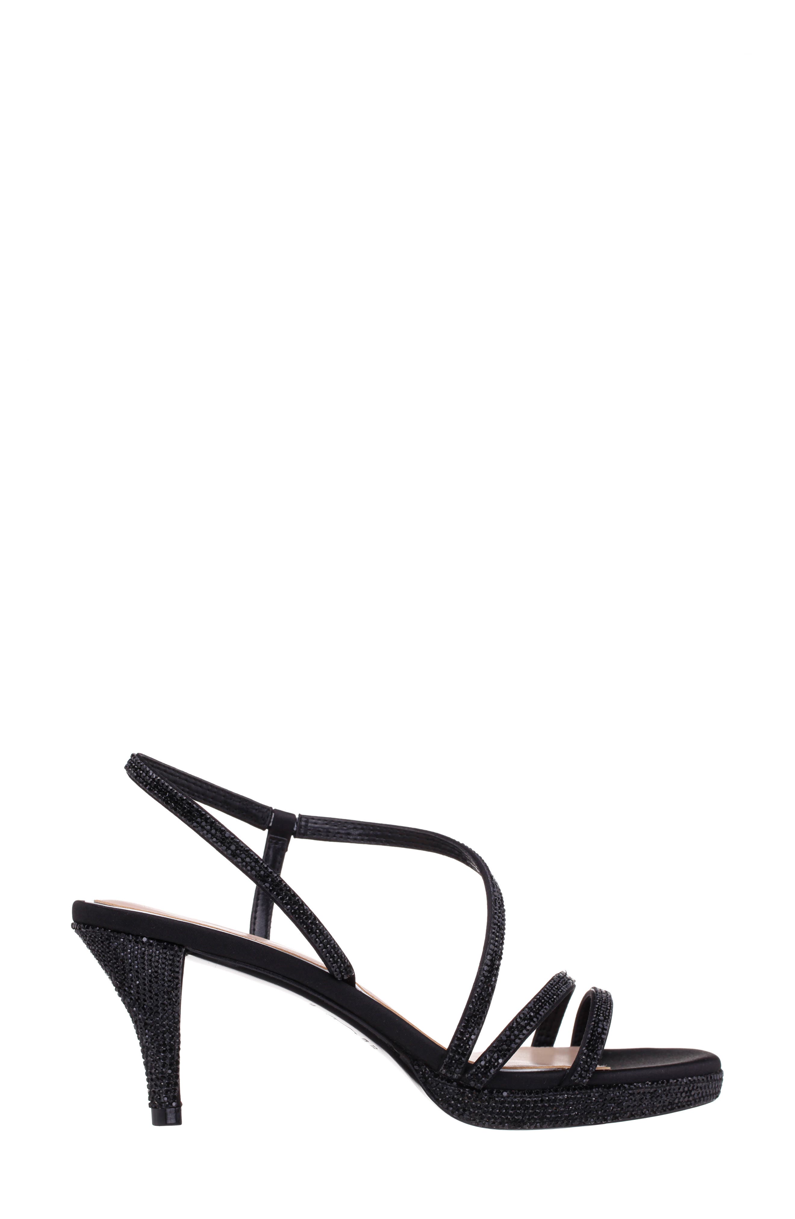 Nina Bo Slingback Sandal, Alternate, color, Black