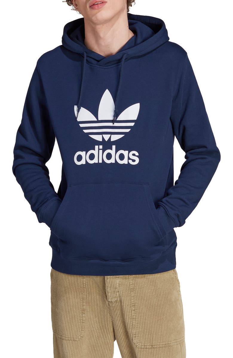 adidas Lifestyle Trefoil Graphic Hoodie, Main, color, Nindig
