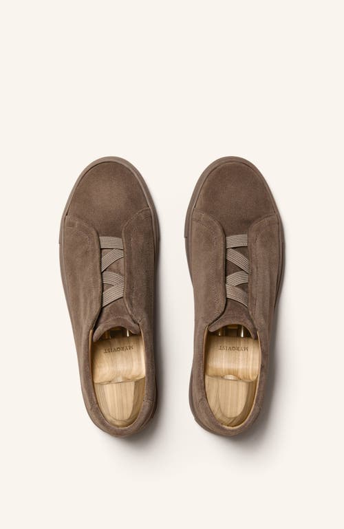 Myrqvist Alnö Elastic Sneakers In Brown