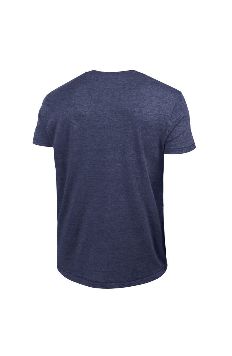 Champion Men's Champion Navy Boston Red Sox Cooperstown Wordmark Lockup Tri-Blend T-Shirt, Alternate, color, Navy