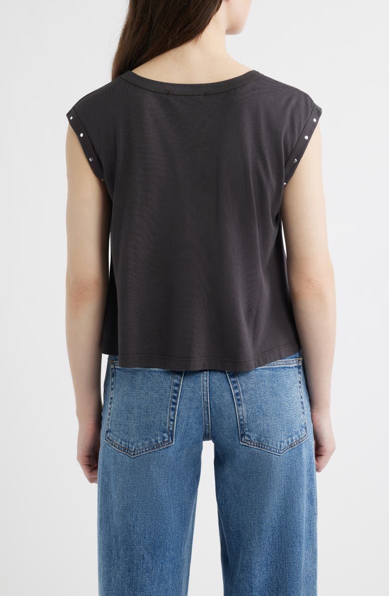 Daydreamer The Roxy Rhinestone Graphic T-Shirt, Alternate, color, Reactive Black