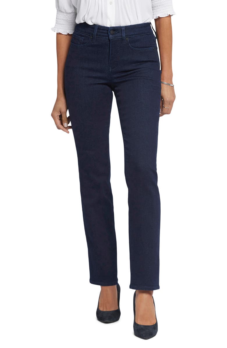 NYDJ Ellison High Waist Straight Leg Jeans, Main, color, 