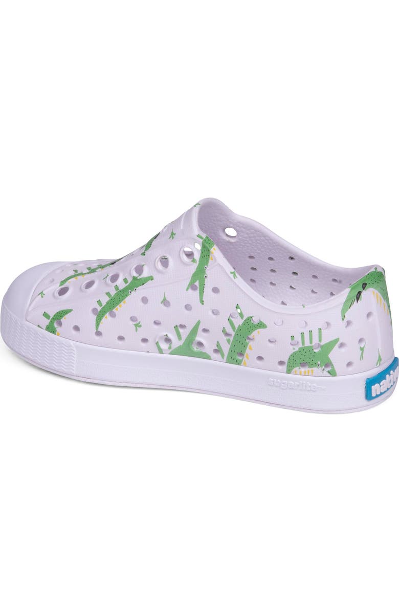 Native Shoes Jefferson Water Friendly Perforated Slip-On, Alternate, color, White/ Alligators