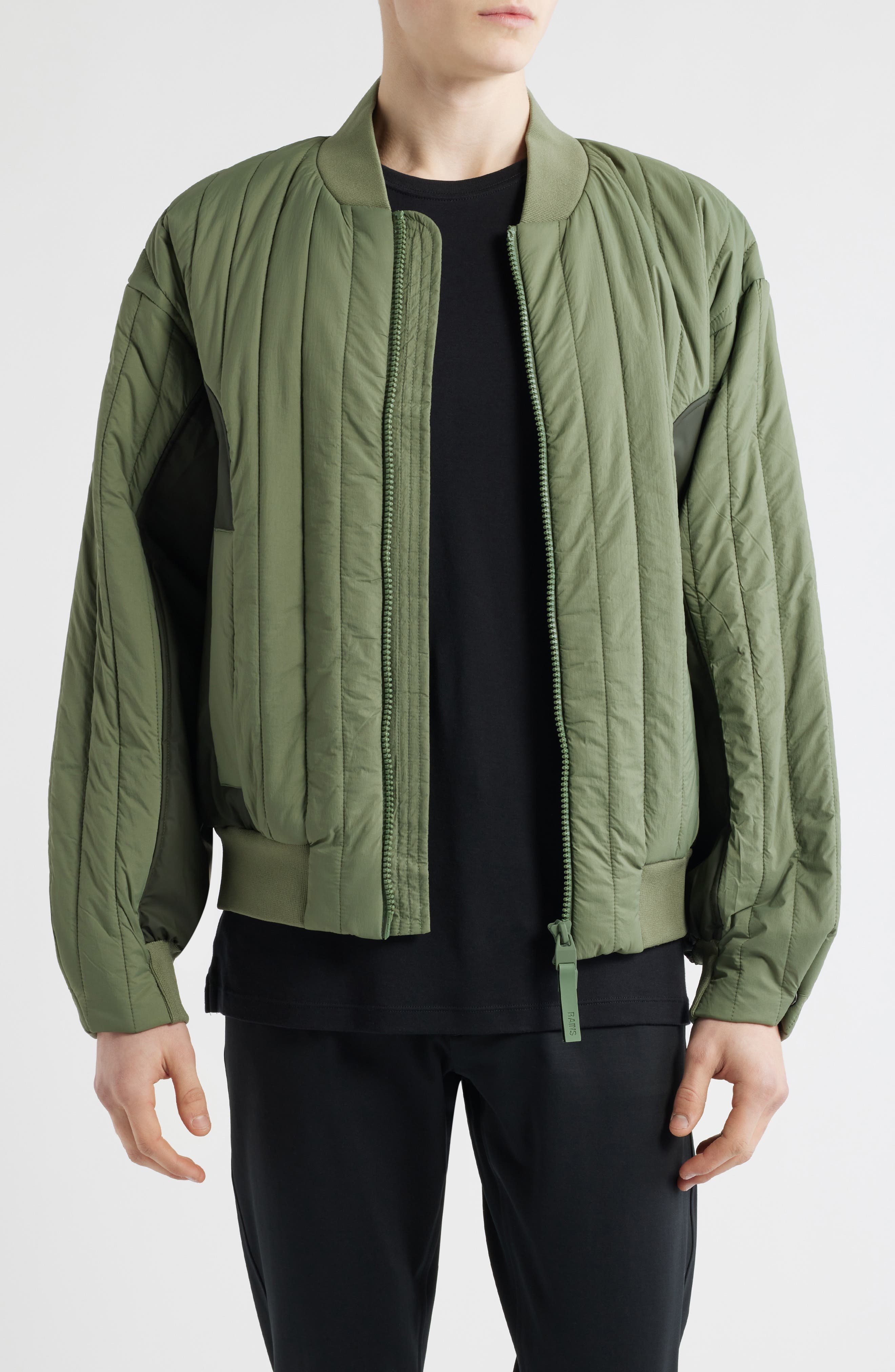 Koya Vision Quilted Bomber Jacket - image 3