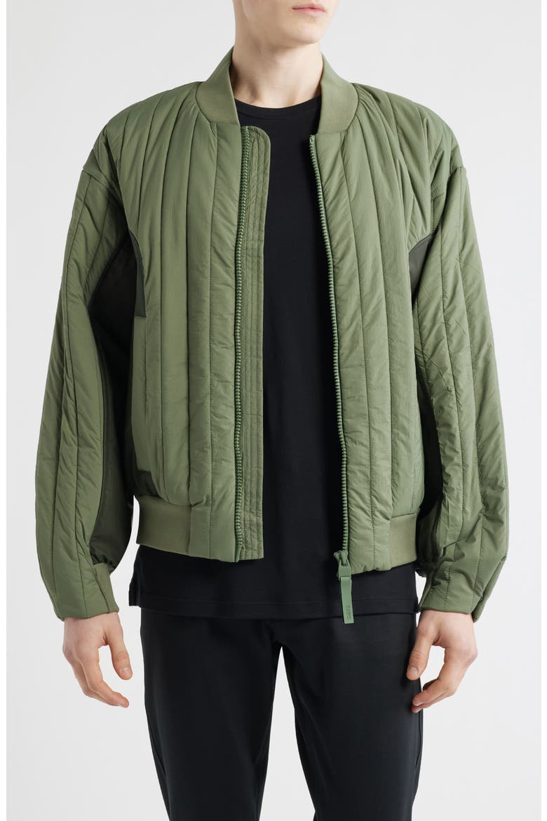 Koya Vision Quilted Bomber Jacket, Main, color, WELL