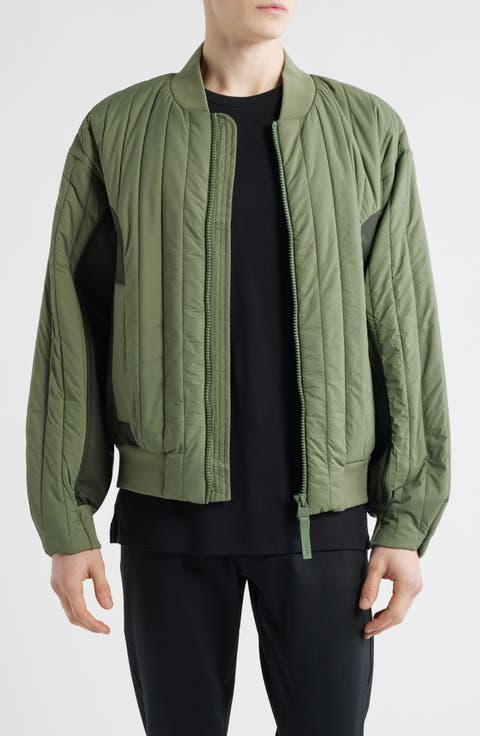 Koya Vision Quilted Bomber Jacket