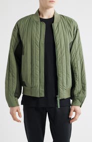 Rains Koya Vision Quilted Bomber Jacket