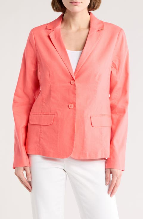 Paloma Coast Linen Blend Blazer