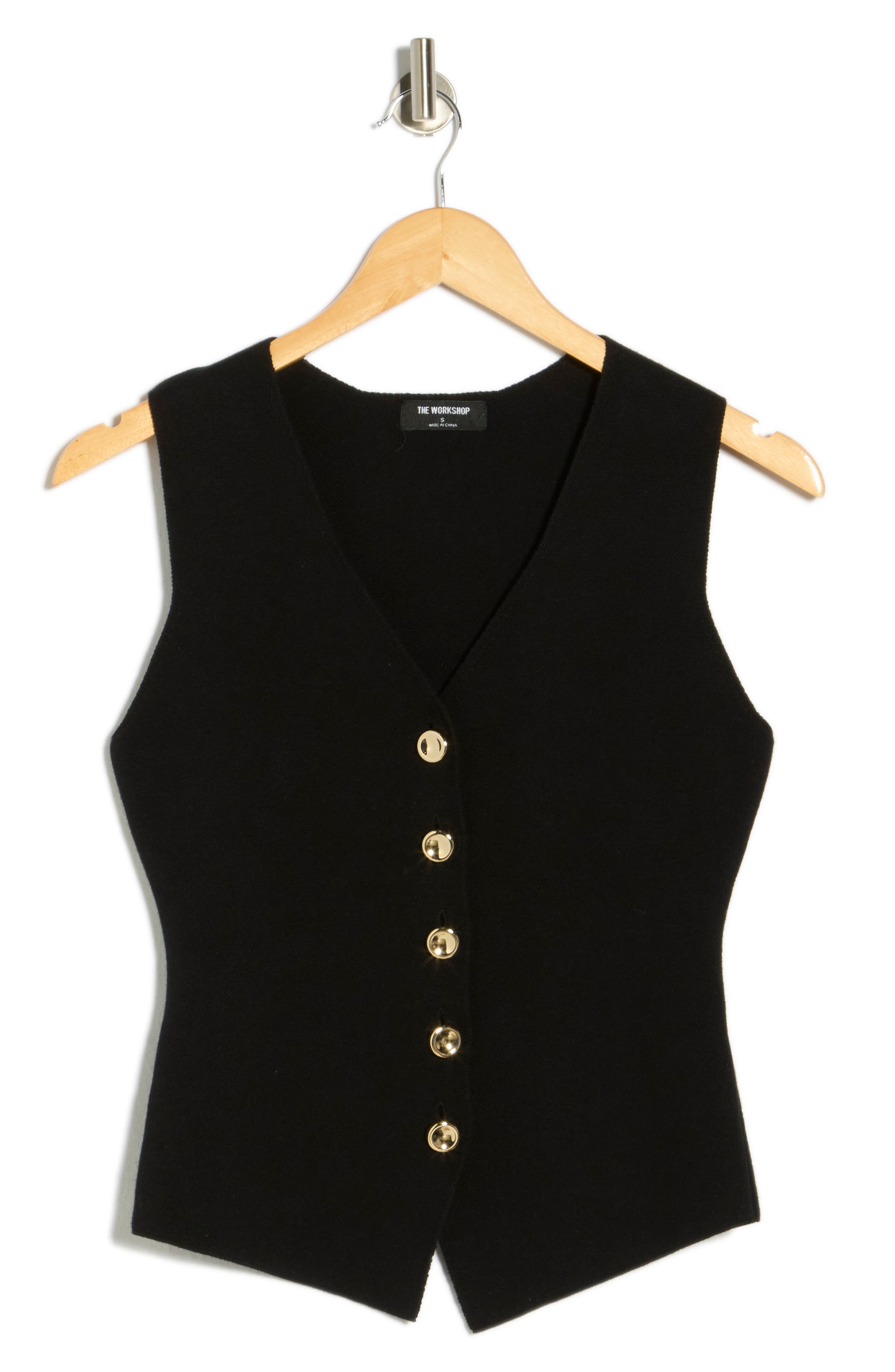 Blu Pepper Button-Up Vest