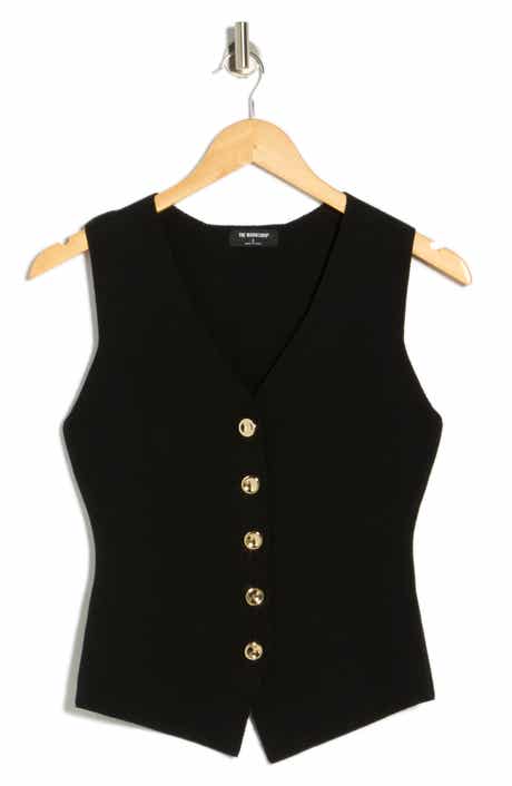 Blu Pepper Button-Up Vest