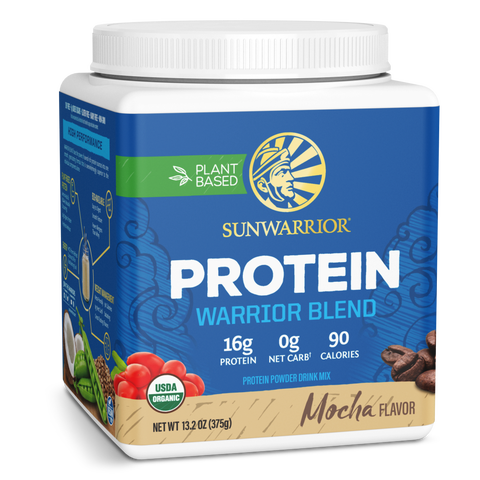 Warrior Blend Protein Powder, Mocha, 375gm