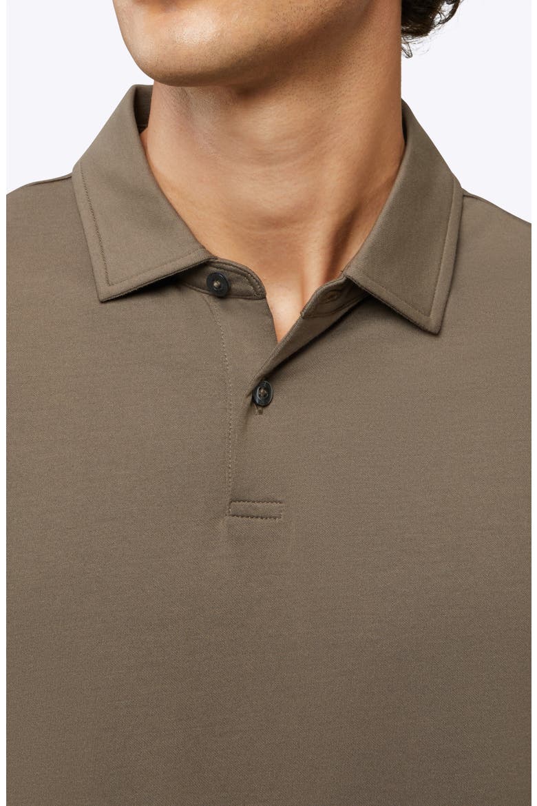 Coz Split Hem Polo, Alternate, color, SHADOW GREEN