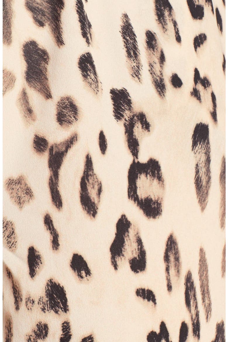 Strapless Jumpsuit, Alternate, color, LEOPARD