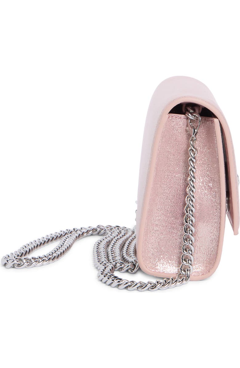 Kurt Geiger London Satin Clutch, Alternate, color, Pale Pink