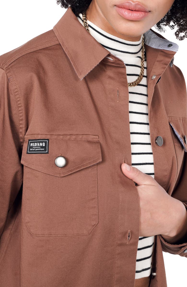 WILDFANG The Essential Lightweight Shirt Jacket, Alternate, color,