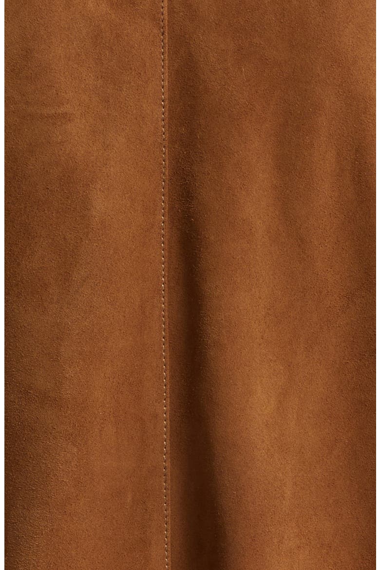 Kedem Leather Suede Parka, Alternate, color, MARTORA