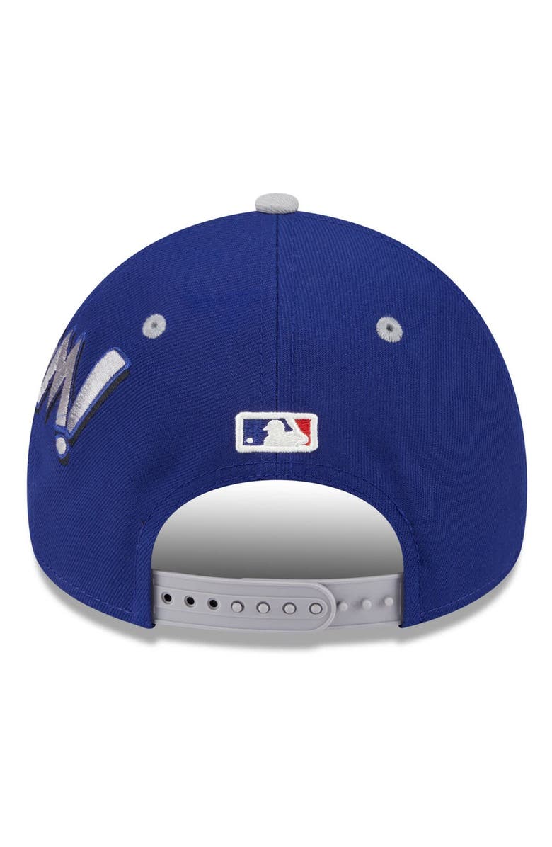 New Era Men's New Era Royal/Gray Los Angeles Dodgers 2025 MLB Diamond Hero Edition A-Frame 9FORTY Adjustable Hat, Alternate, color, Royal