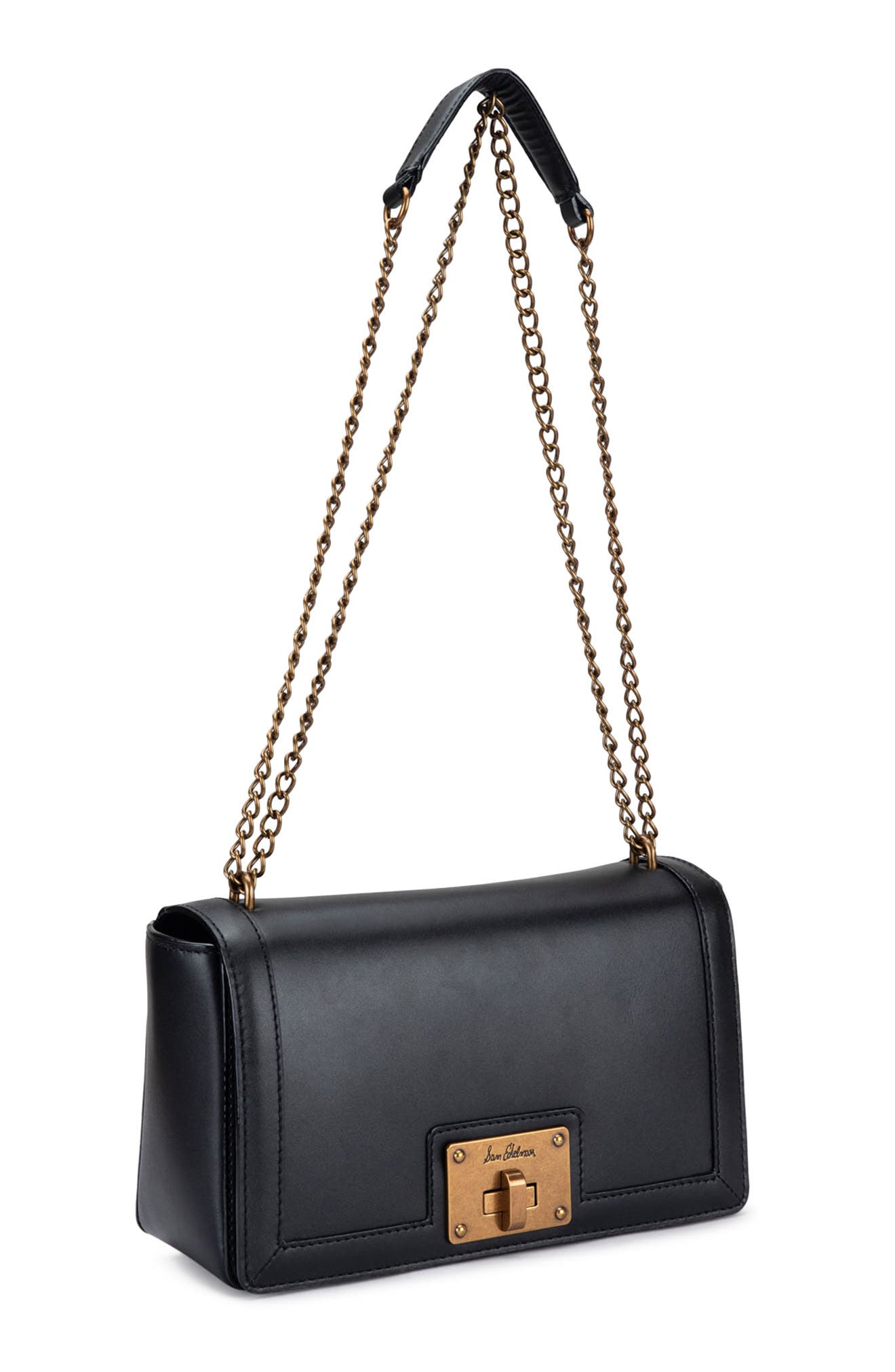 Sam Edelman Sophia Leather Crossbody Bag, Alternate, color, 