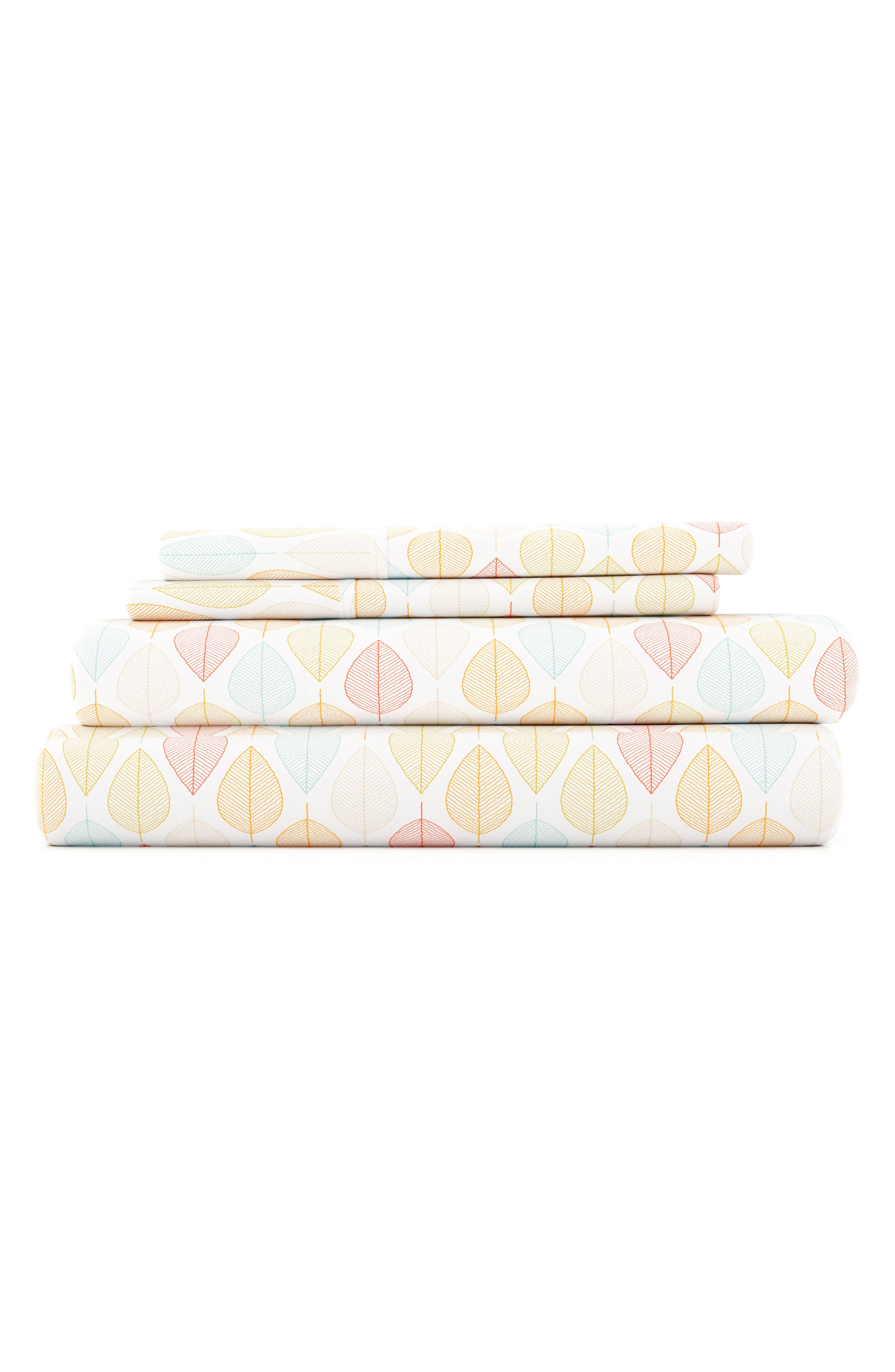 IENJOY HOME Elegant Fall Foliage Sheet Set
