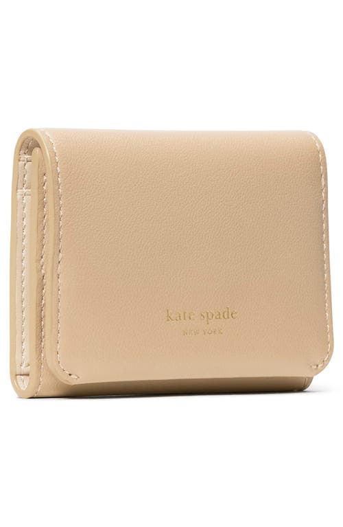 Kate Spade New York Grace Leather Card Case In Brown