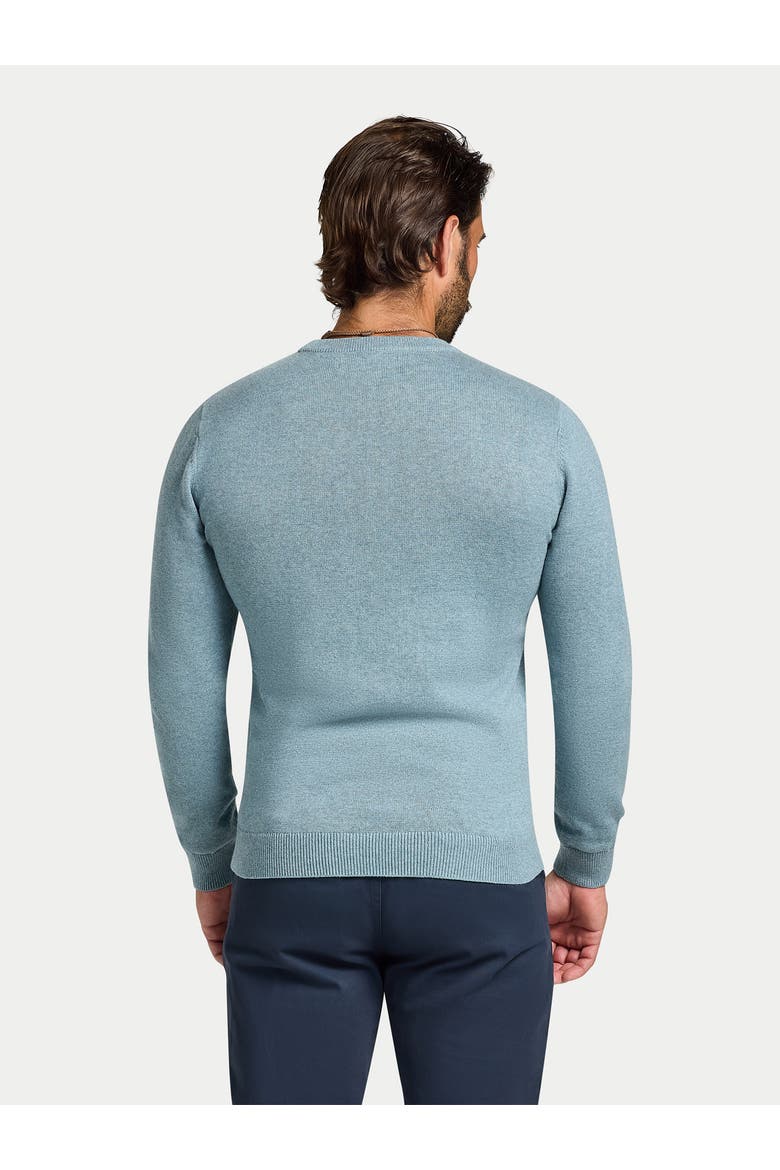 Classic Crew Neck Sweater, Alternate, color, Green Marl