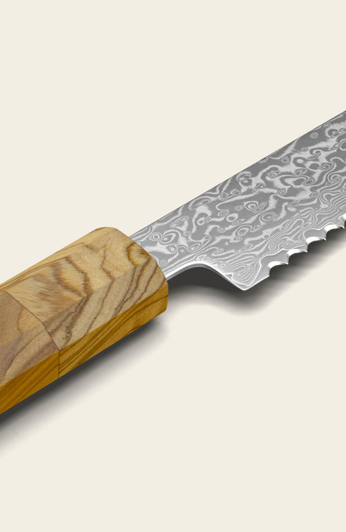 Shop Italic Kumo Vg10 Serrated Pankiri Bread Knife