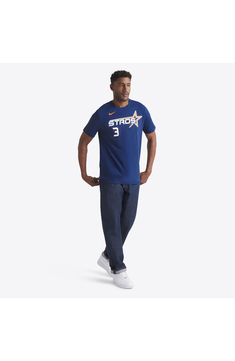 Nike Men's Nike Jeremy Peña Navy Houston Astros 2025 City Connect Fuse Name & Number T-Shirt, Alternate, color, Navy