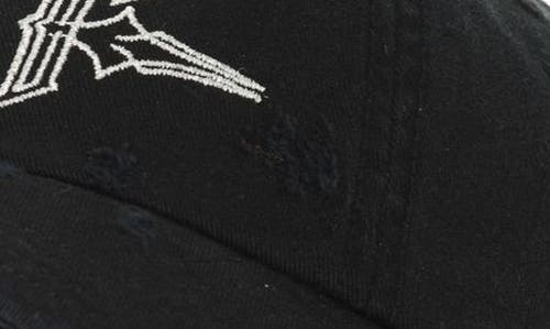 Cult Of Individuality Logo Dad Baseball Cap In Black