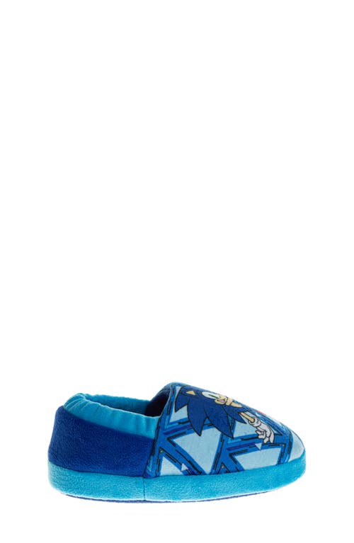 Josmo Kids' Sonic The Hedgehog Slipper In Blue