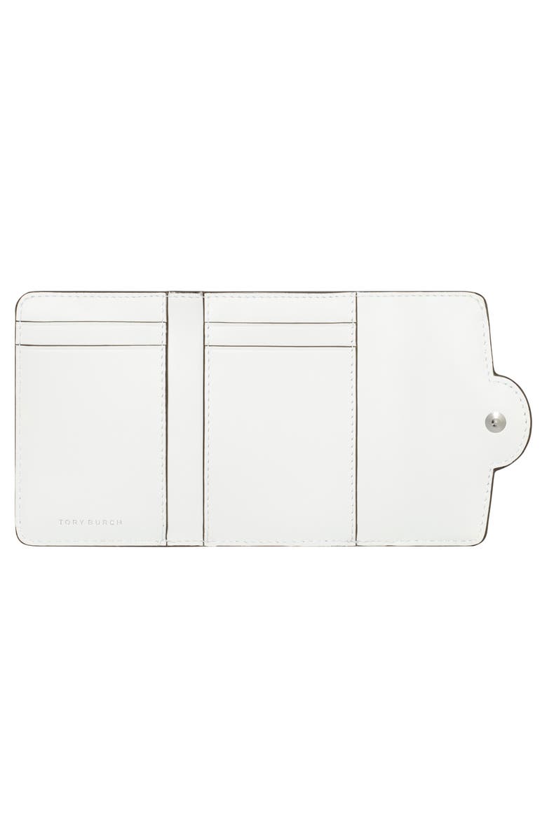 Tory Burch Robinson Floral Embossed Leather Wallet, Alternate, color, 