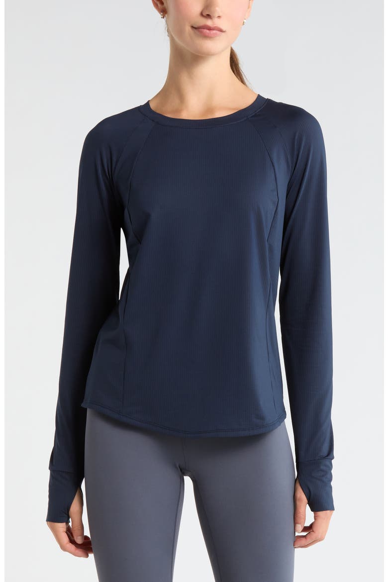 Rally Mesh Top, Main, color, NAVY SAPPHIRE