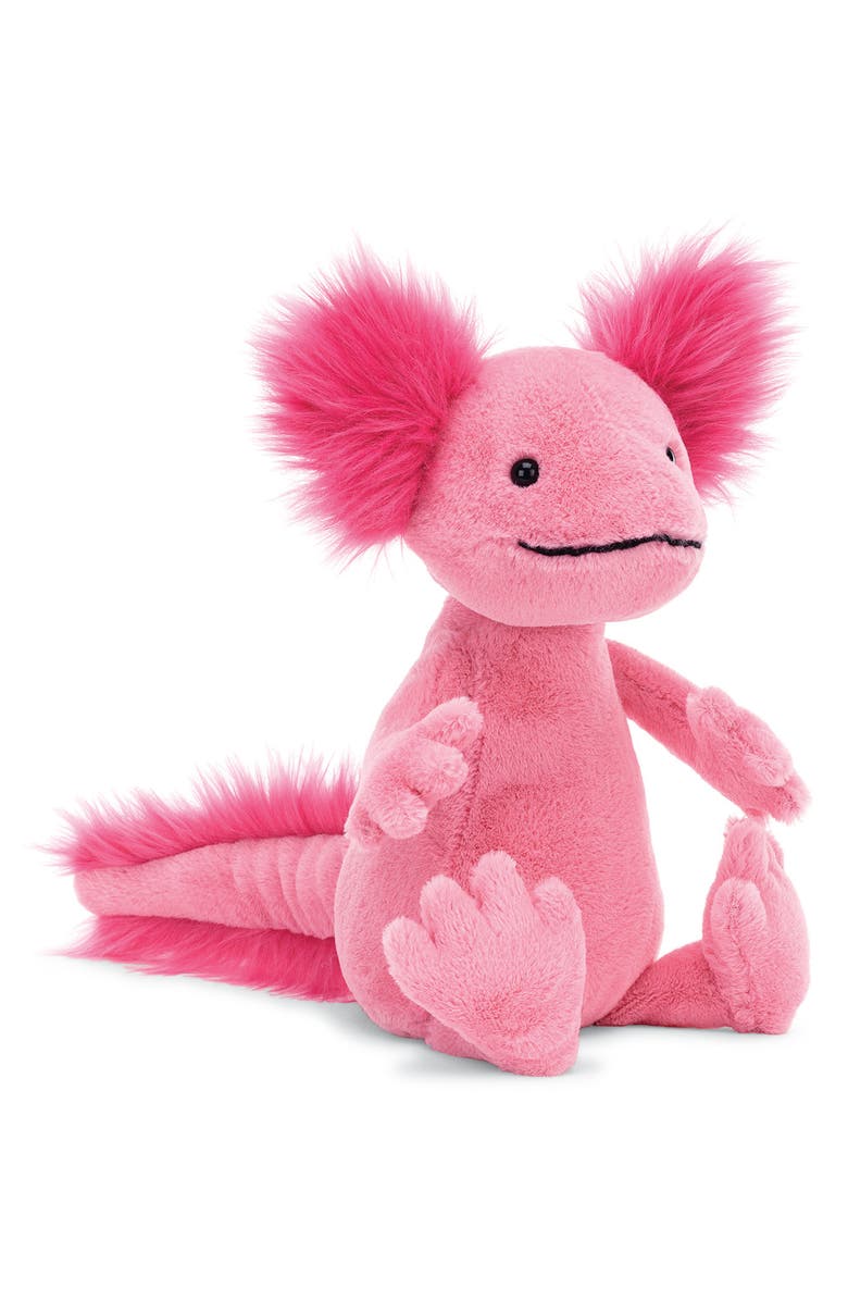 Jellycat Alice Axolotl Plush Toy, Main, color, 