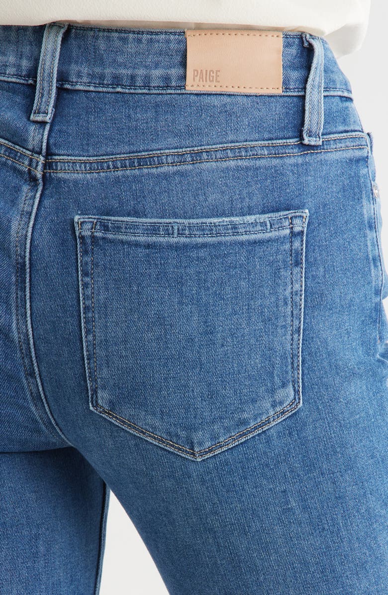 PAIGE Cindy High Waist Ankle Straight Leg Jeans, Alternate, color, Freeride