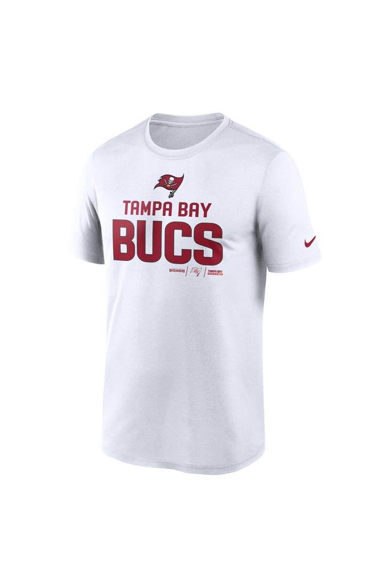 Nike Men's Nike White Tampa Bay Buccaneers Legend Community Performance T-Shirt, Alternate, color, White