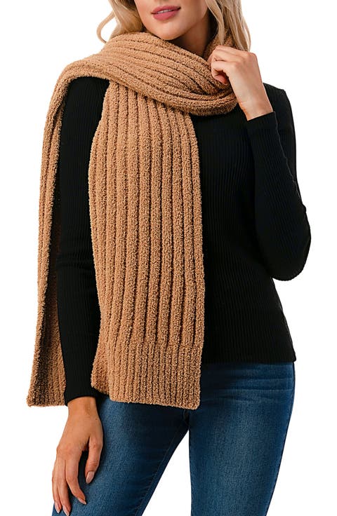 Ribbed Cozy Scarf
