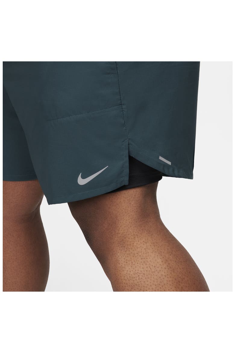 Dri-FIT Stride 2-in-1 Running Shorts, Alternate, color, DEEP JUNGLE/ BLACK/ GREEN