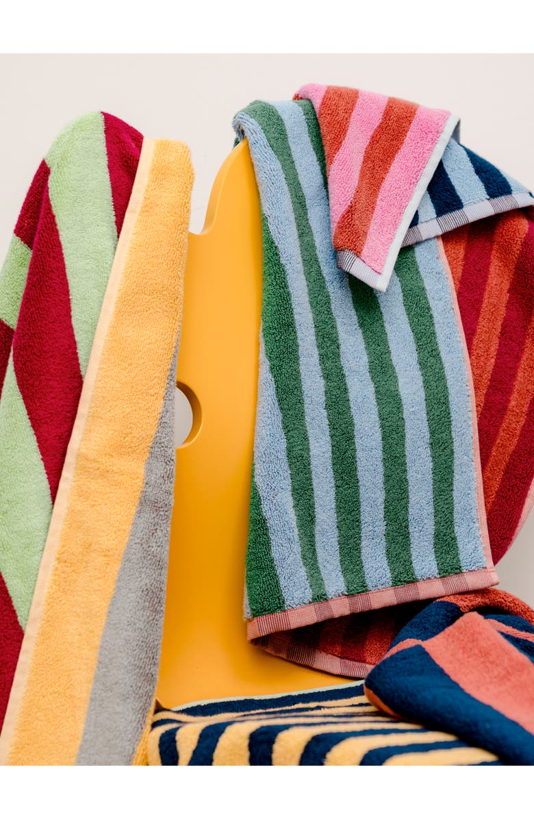 Dusen Dusen Opal Stripe Hand Towel, Alternate, color, 