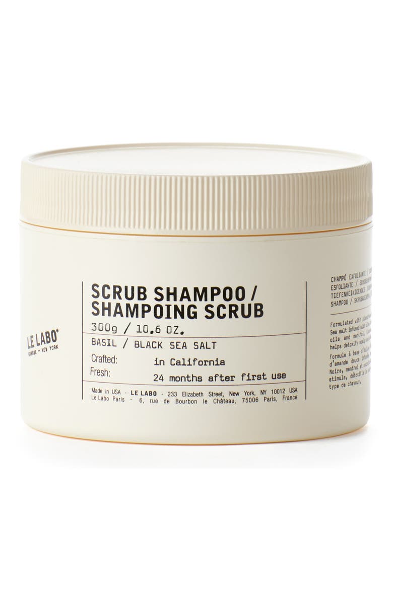 Basil Scrub Shampoo, Main, color, NO COLOR