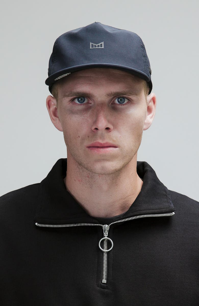 Melin Eagle Hydro 6-Panel Snapback Ball Cap, Alternate, color, Black