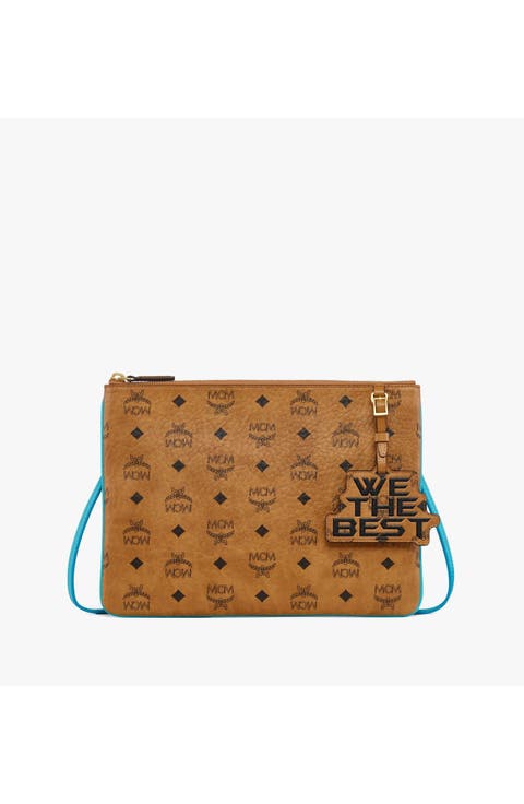 x We The Best Crossbody Pouch in Visetos