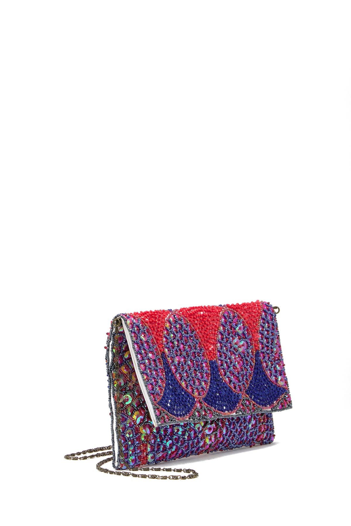 G-lish Beaded Clutch, Alternate, color, 