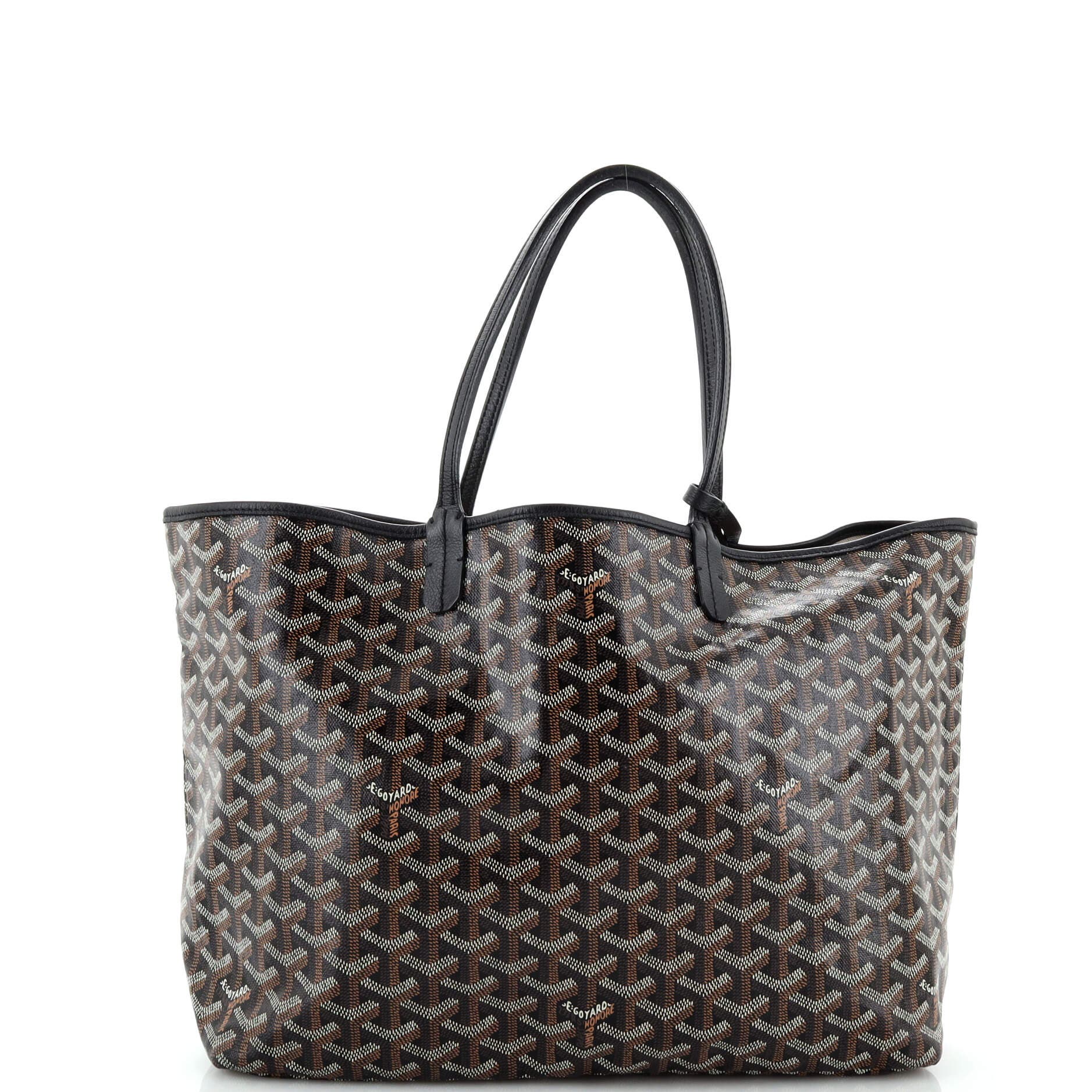 Pre-Owned Goyard Saint Louis Tote Coated Canvas PM, Alternate, color, 